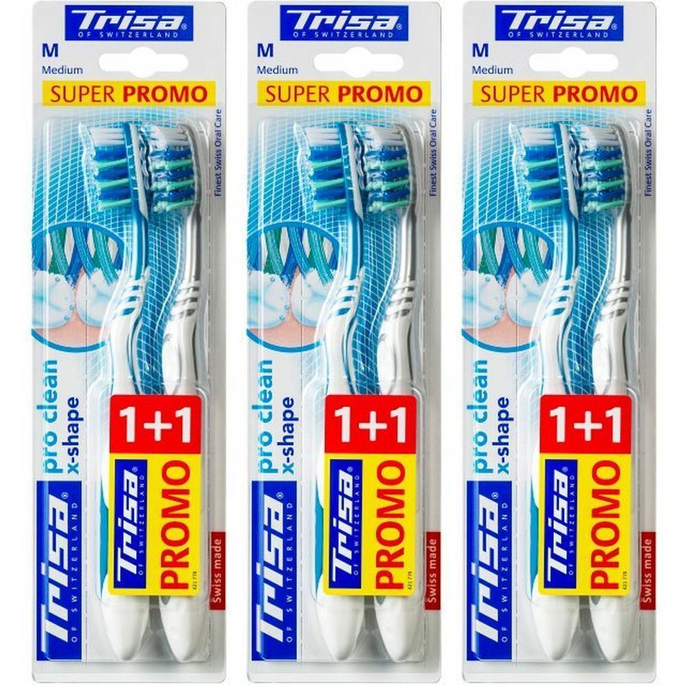 TRISA extra duo zachte tandenborstels