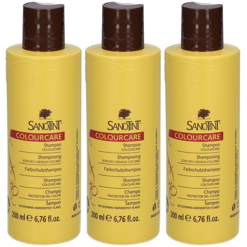 SANOTINT® Shampoing soin des cheveux colorés au millet doré