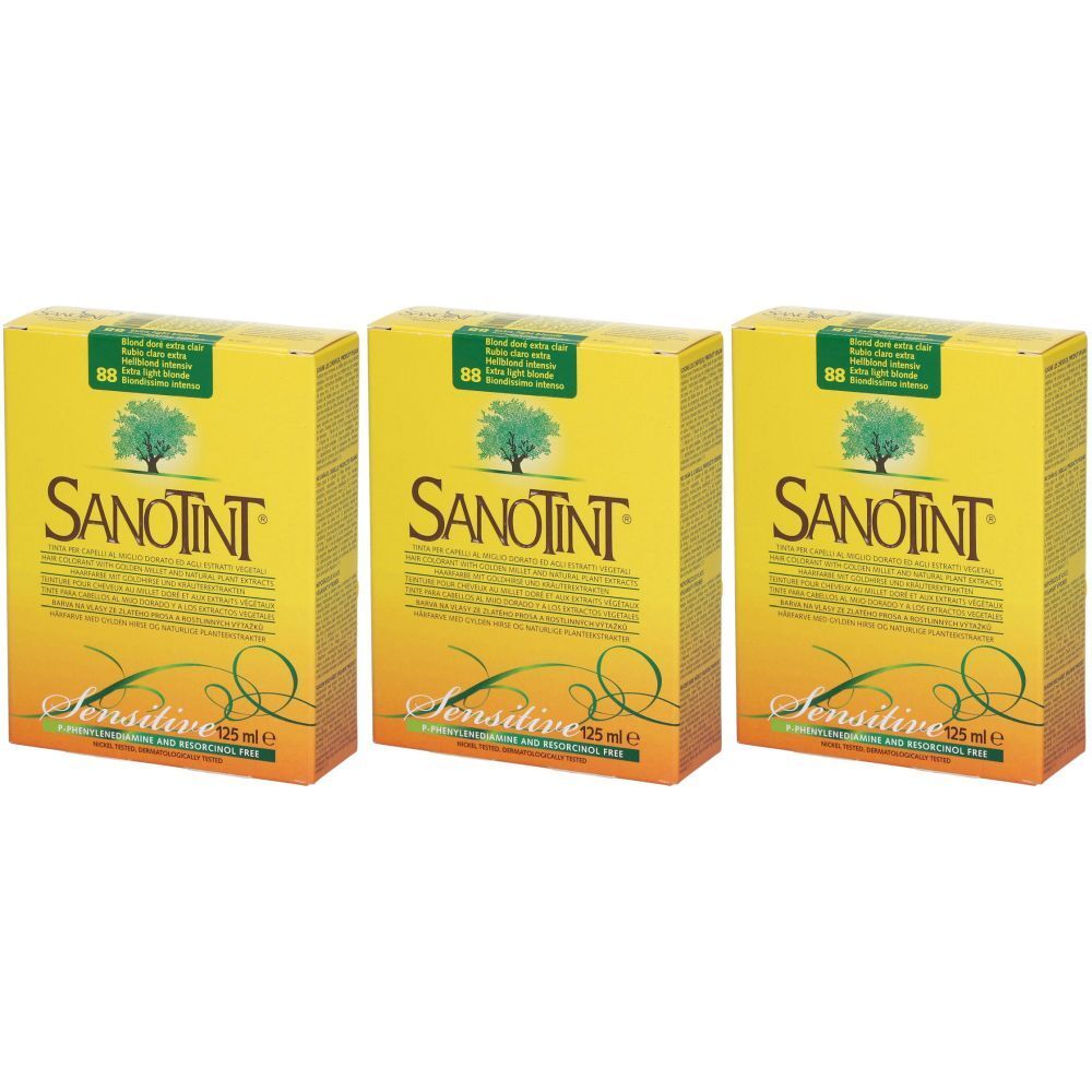 SANOTINT® Sensitive Teinture pour les cheveux 88 Blond doré extra clair