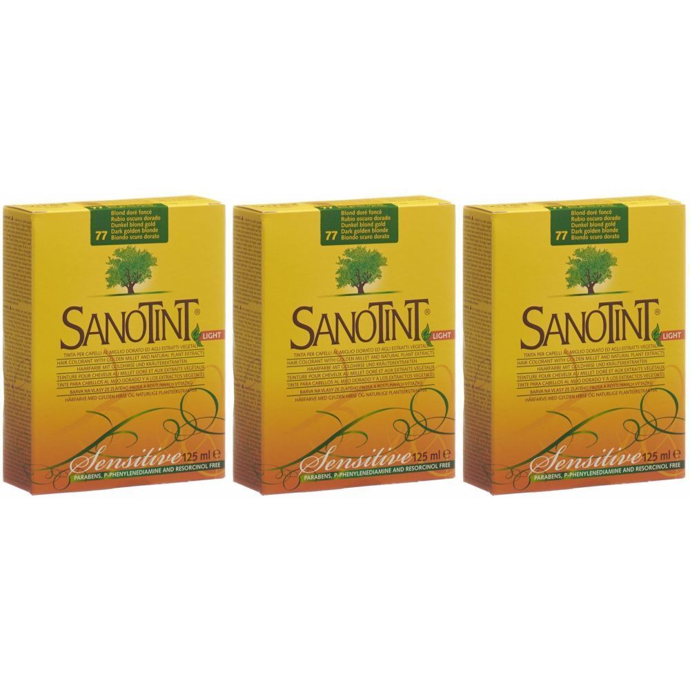 SANOTINT Sensitive Haarverf 77 Donker Goud Blond