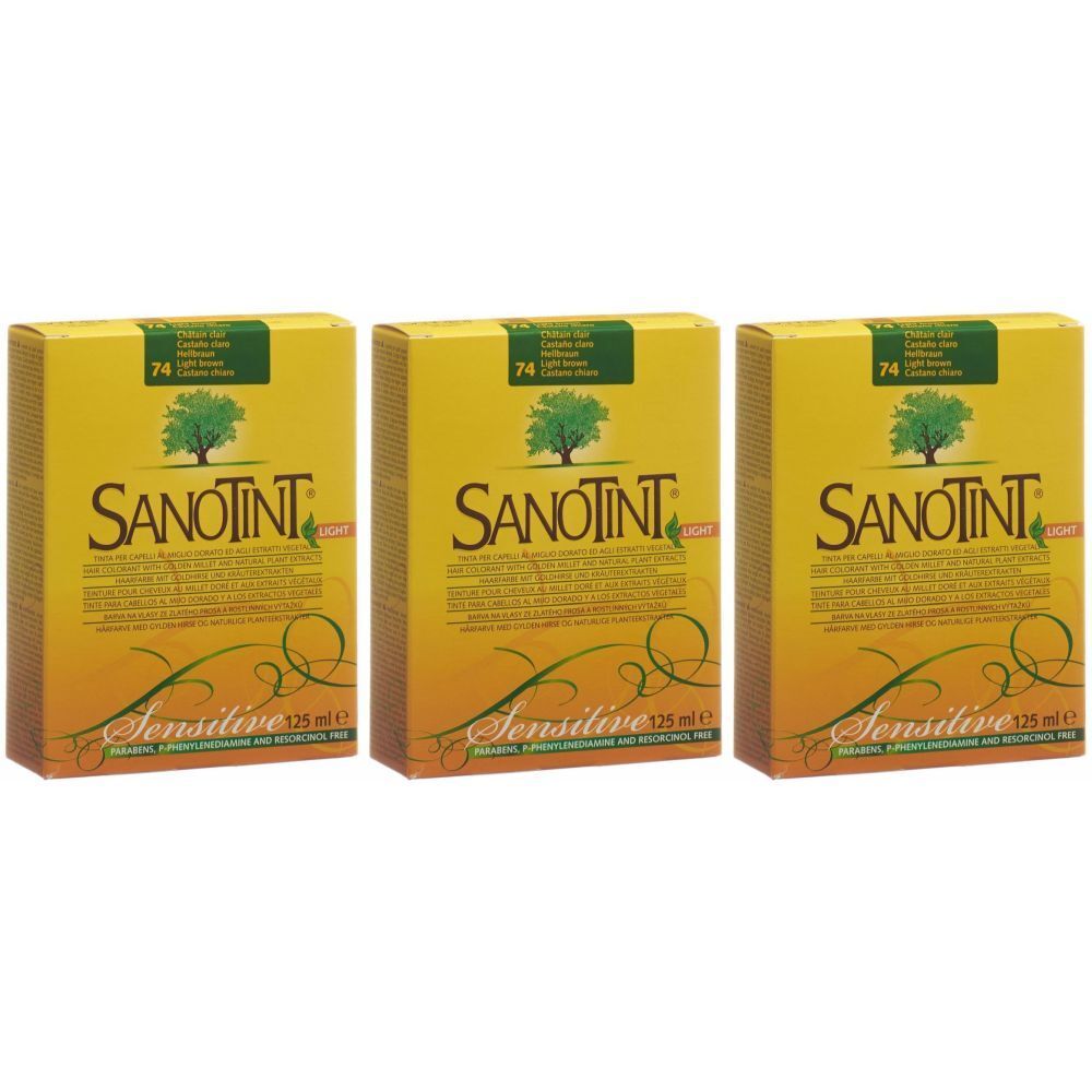SANOTINT Sensitive Hair Dye 74 lichte kastanjekleur