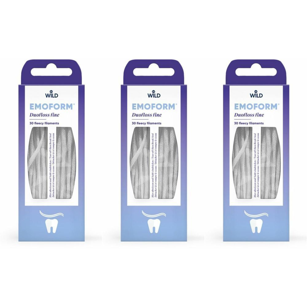 EMOFLUOR® Duofloss Fil dentaire fin