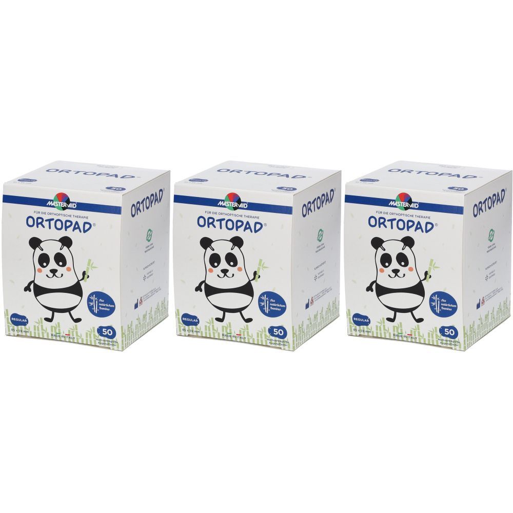 Compresse oculaire Ortopad Blanc Regular 85 x 59 mm