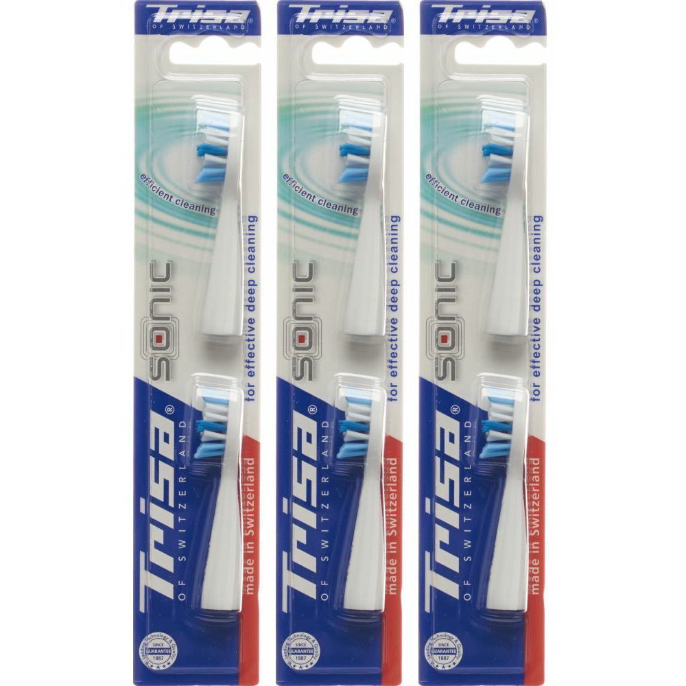 TRISA Sonic Pro Clean opzetborstels