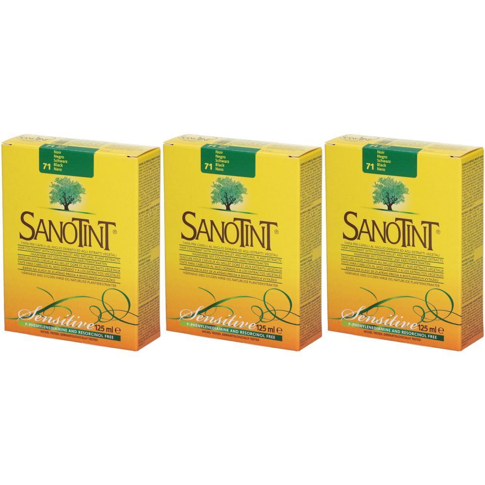 SANOTINT® Sensitive Haarverf 71 Zwart