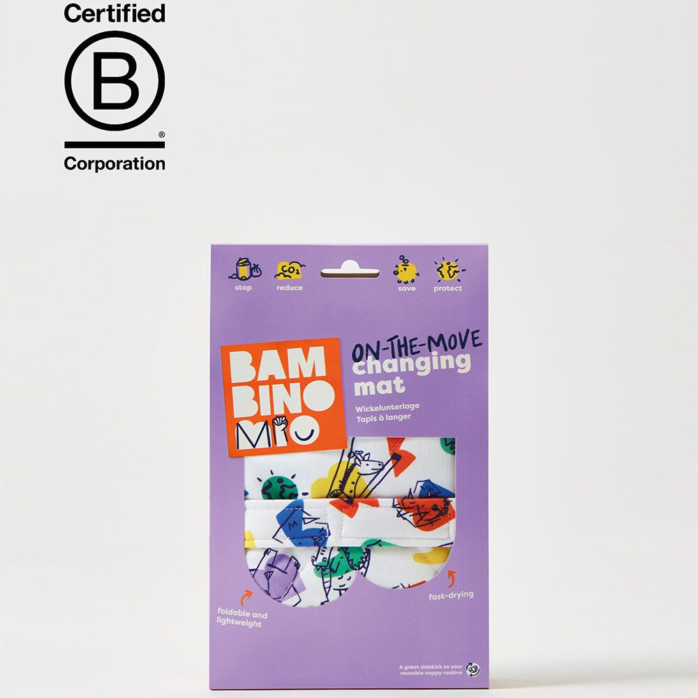 Bambino Mio Tapis à langer de voyage Motif - Confiance