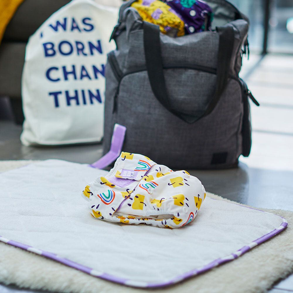 Bambino Mio Tapis à langer de voyage Motif - Confiance