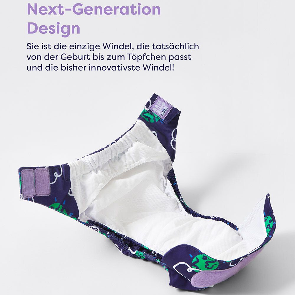 Bambino Mio Revolutionair patroon luier - Grrr