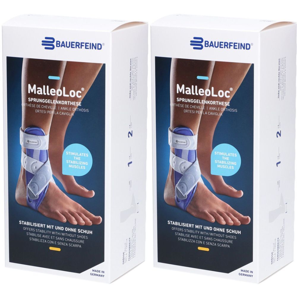 BAUERFEIND MalleoLoc® Orthèse de cheville taille 2 droite