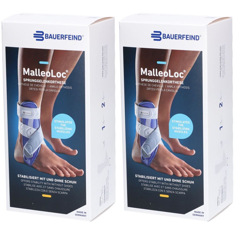 BAUERFEIND MalleoLoc® Orthèse de cheville taille 1 droite