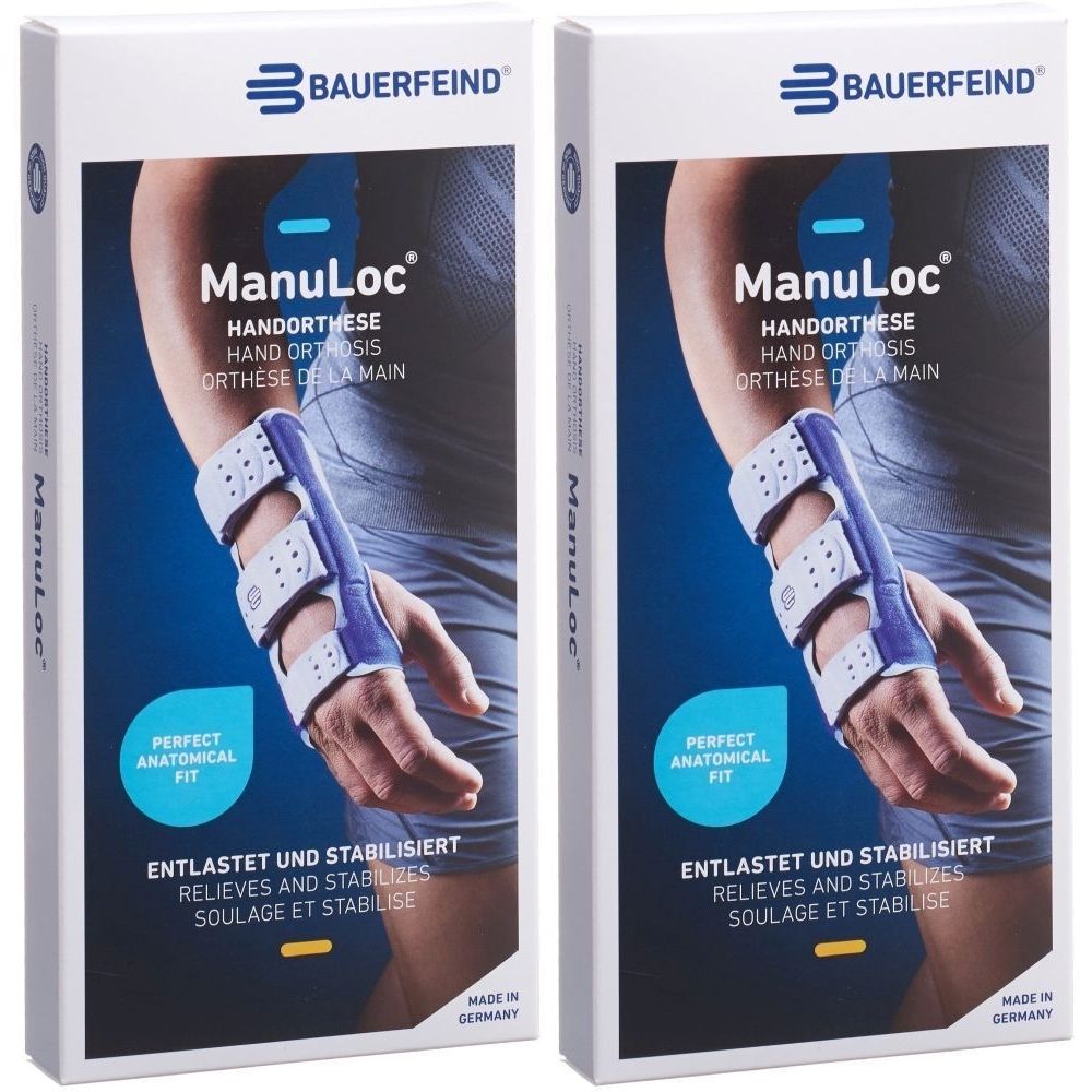 BAUERFEIND Manuloc® stabiliserende polshandorthese maat 2