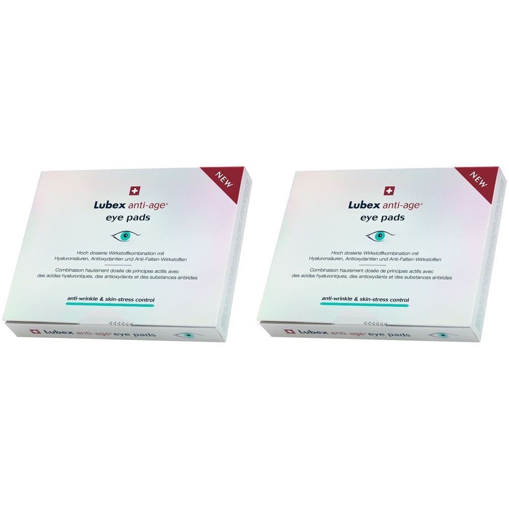Lubex anti-age® eye pads