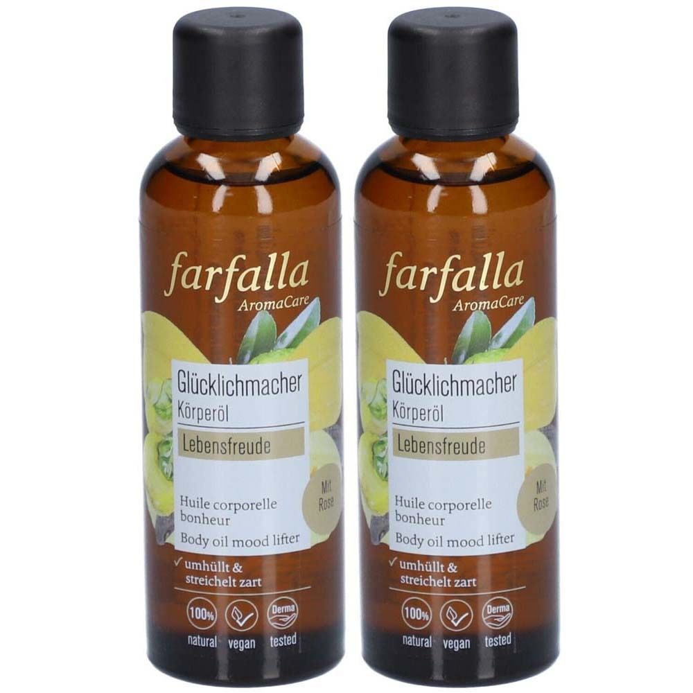 farfalla roos, honing lichaamsolie