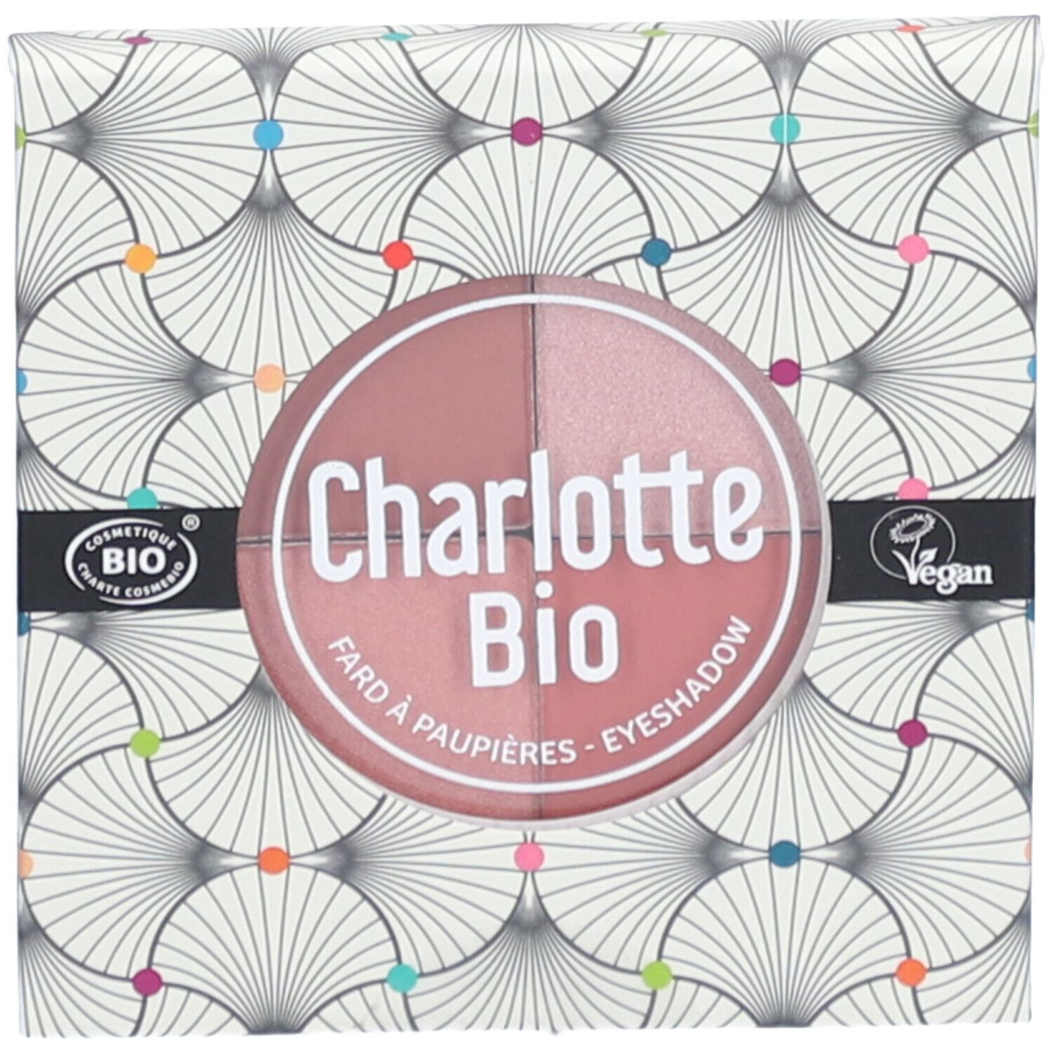 Charlotte Bio Palette met 4 organische oogschaduwpaletten - Girly