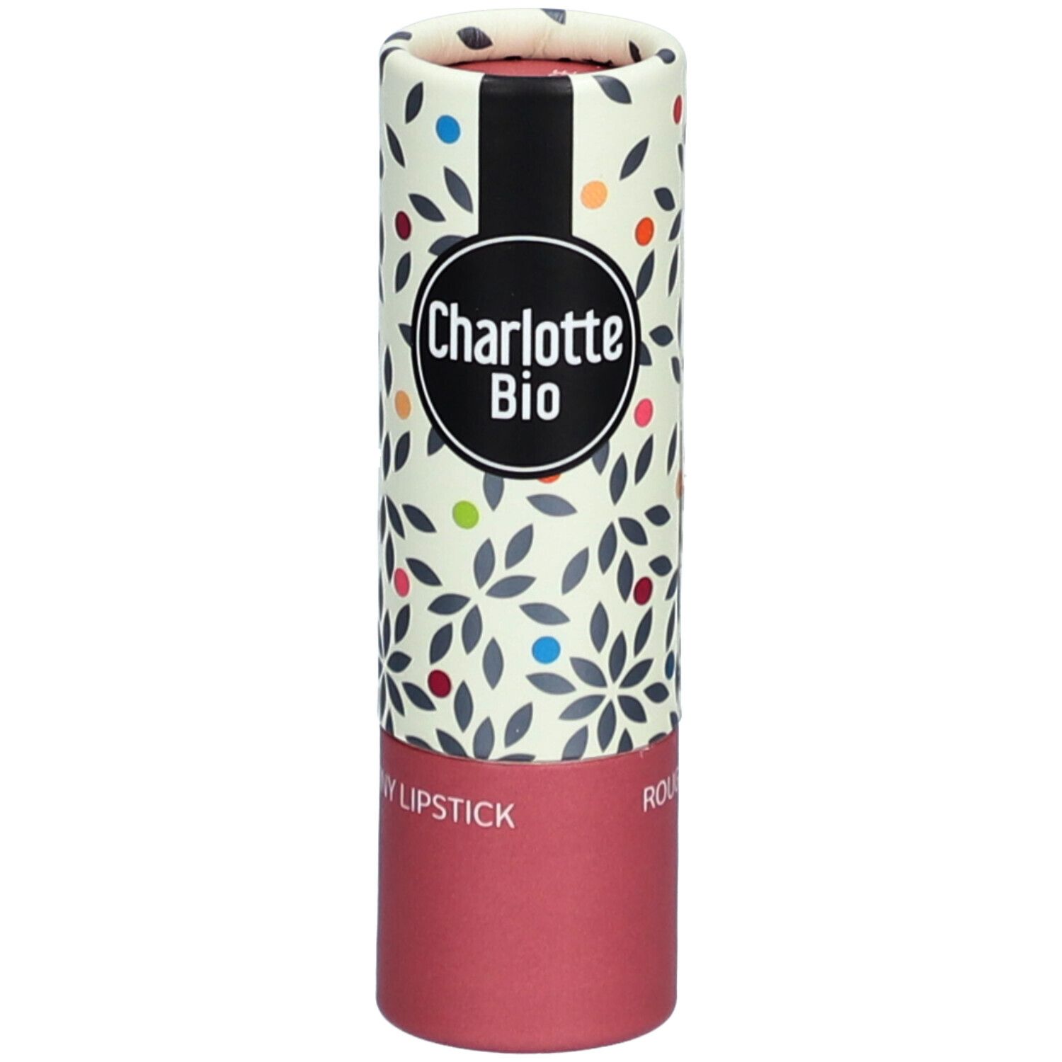 CHARLOTTE BIO Shiny Lipstick - Vintage Roze