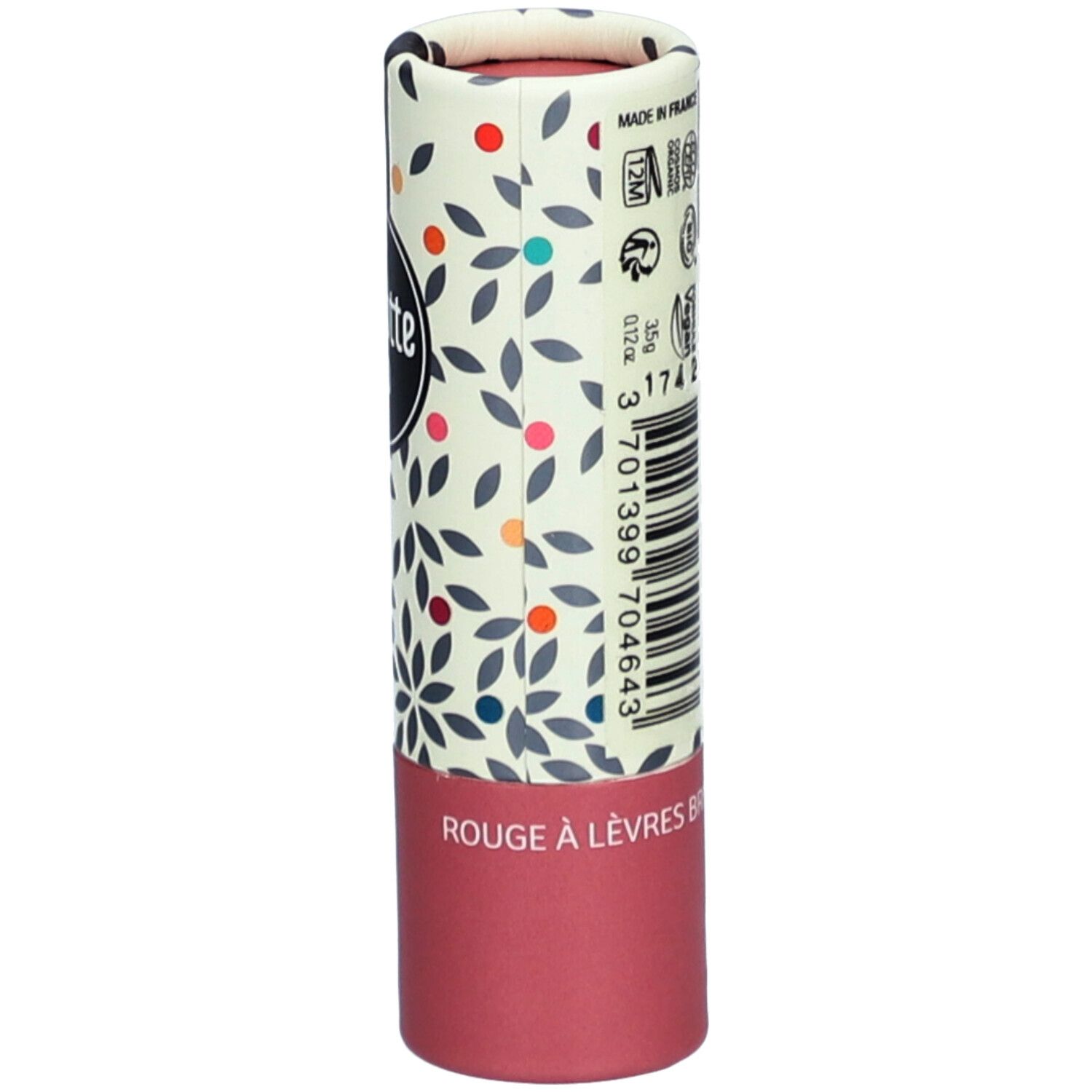 CHARLOTTE BIO Shiny Lipstick - Vintage Roze