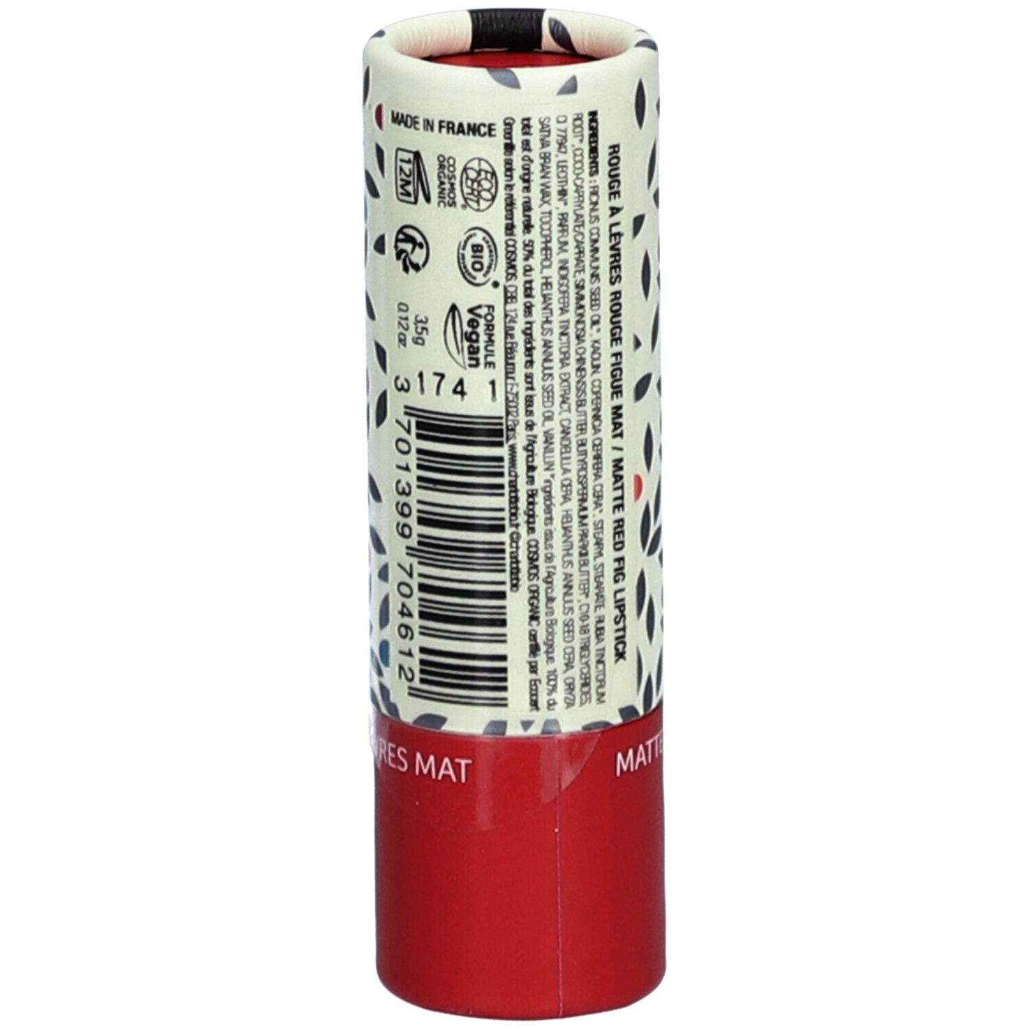CHARLOTTE BIO Matte Lipstick - Vijgenrood