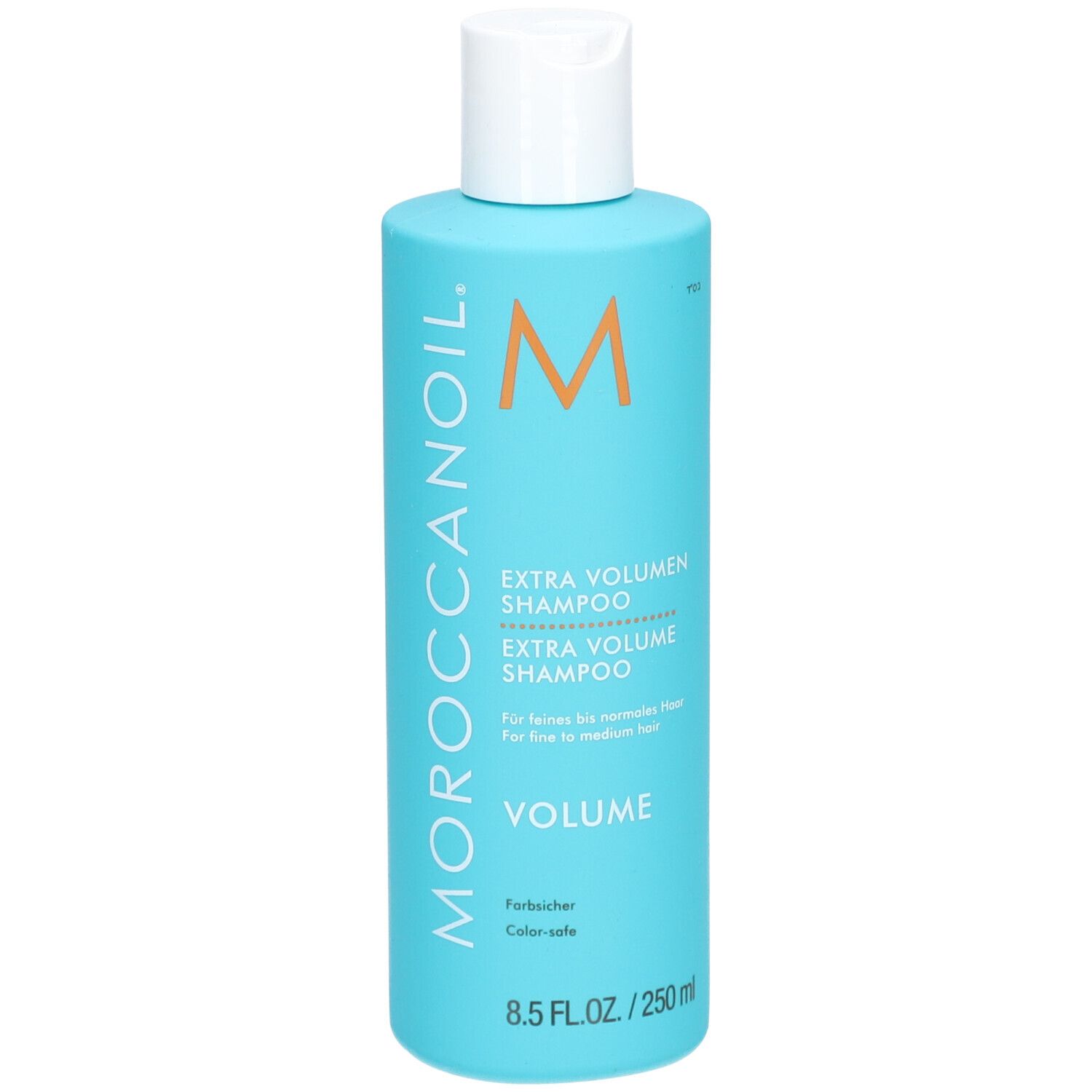 Bouteille de Moroccanoil Extra Volume Shampoo, 250ml.