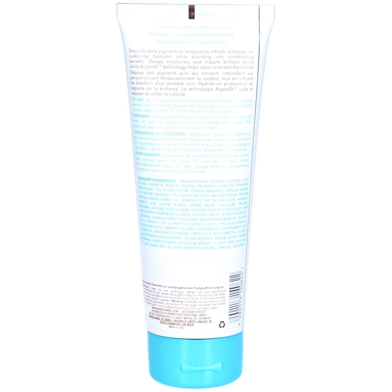 Moroccanoil Masque Couleur Pigmentaire Platine