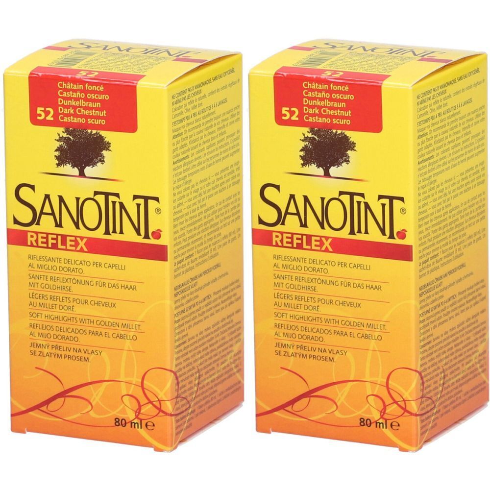 SANOTINT® Reflex Teinture reflets 52 bruns foncés