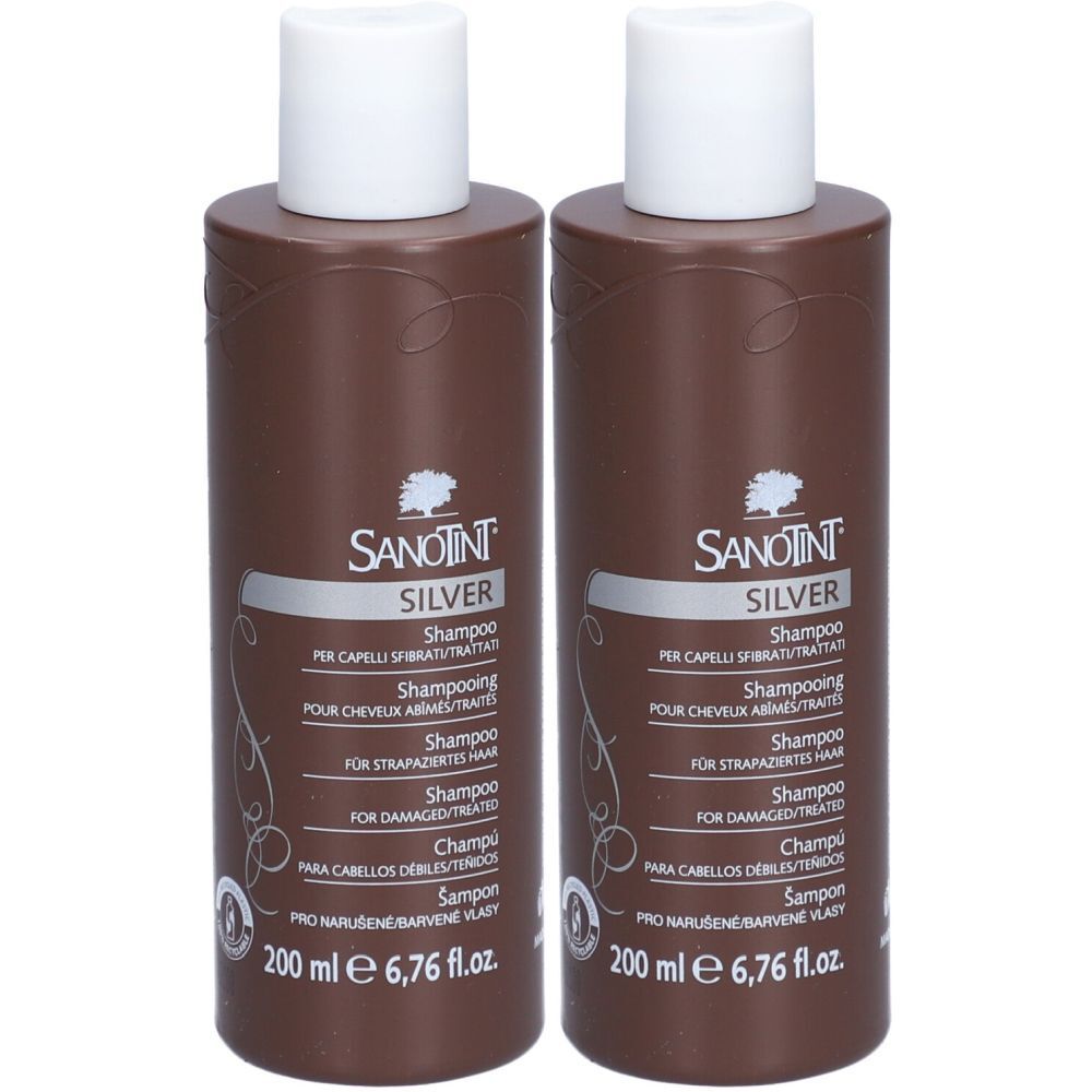 SANOTINT Shampoo blondiertes graues Haar Fl 200 ml x2