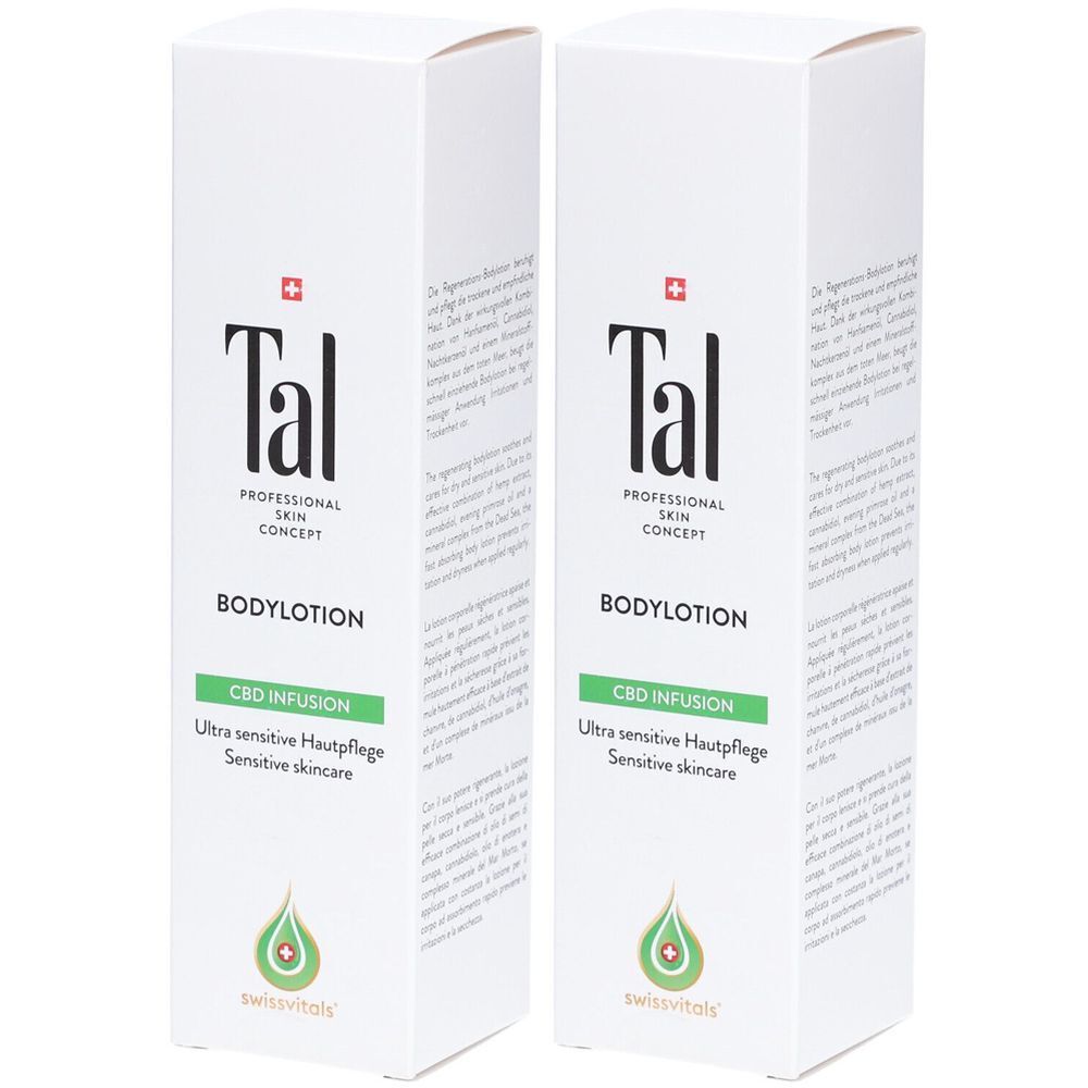 TAL Lotion corporelle avec infusion de CBD