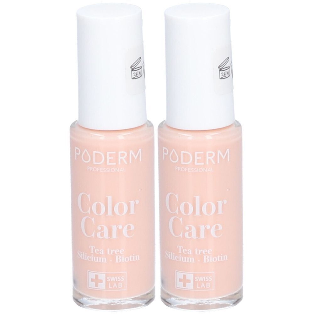 PODERM Color Care Tea Tree - Vernis à ongles No 903 Rose Poudrée