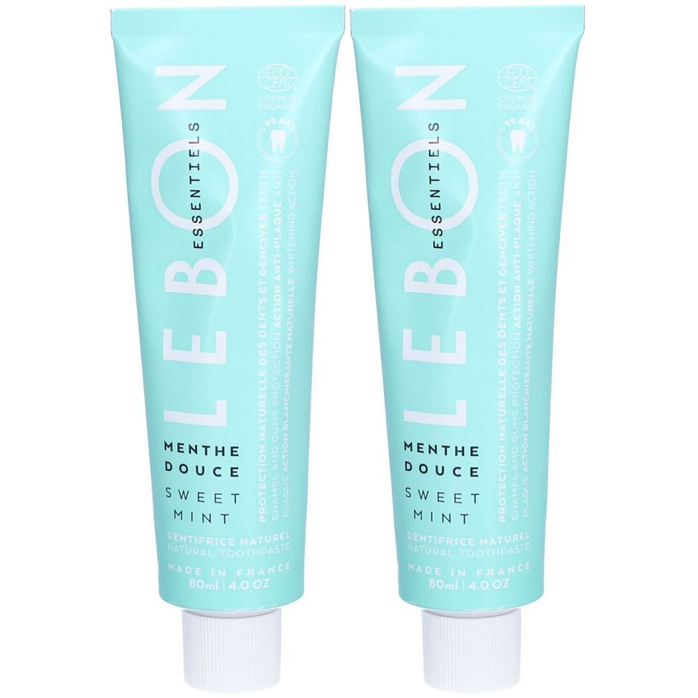 LEBON ESSENTIELS dentifrice doux menthe bio