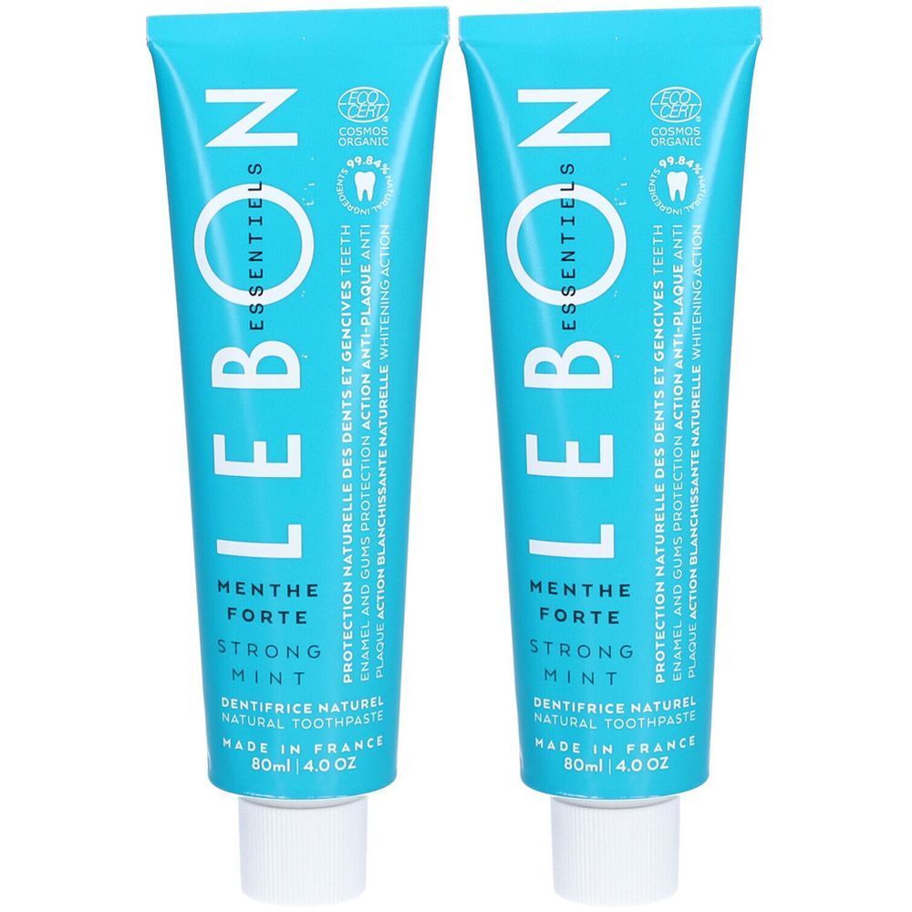 LEBON ESSENTIELS dentifrice menthe forte Bio