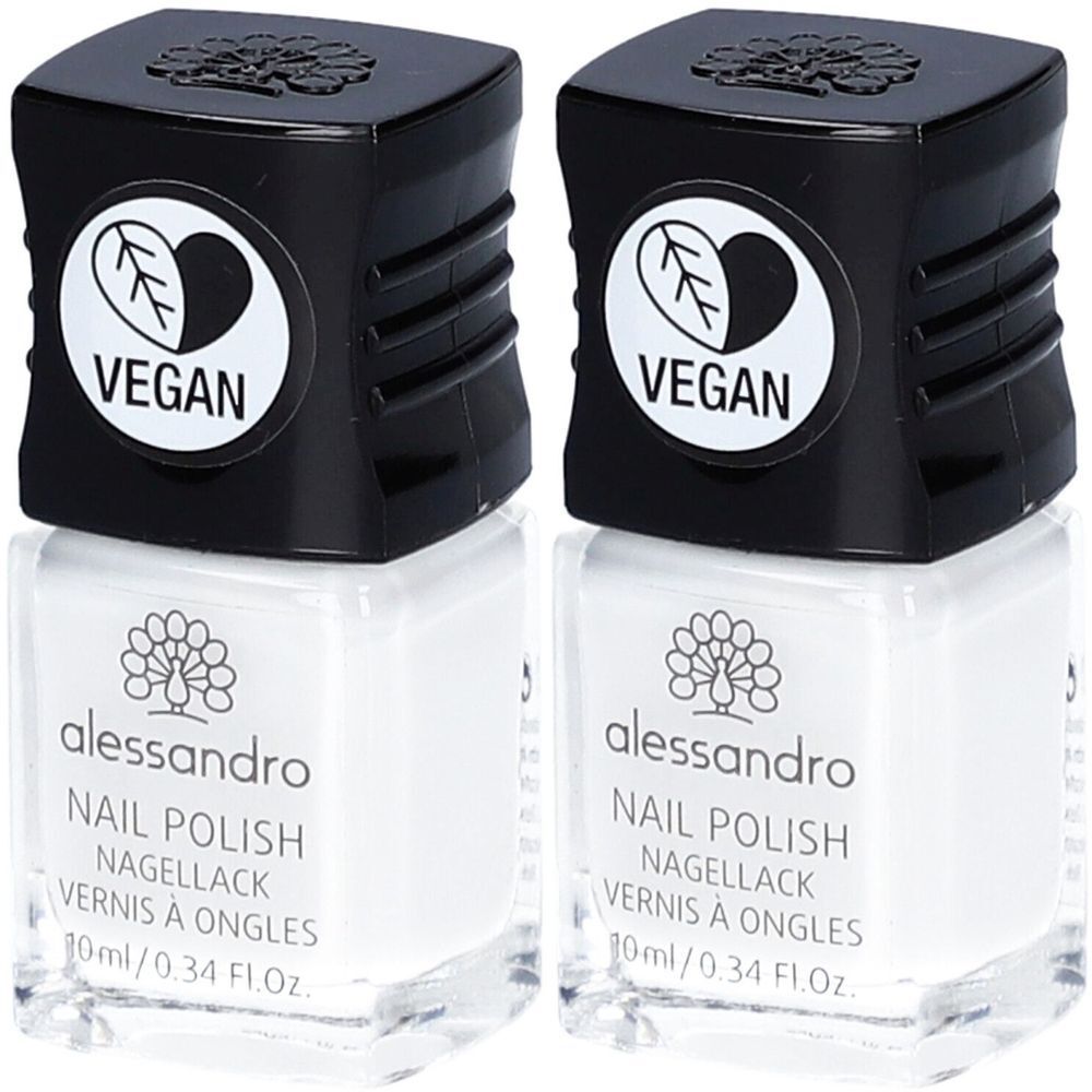 ALESSANDRO Vernis à Ongles  01 White Honeymoon Duo