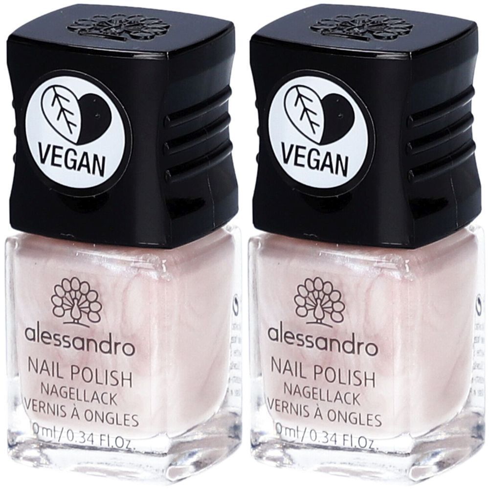 ALESSANDRO Nagellak 07 Shimmer Shell Duo