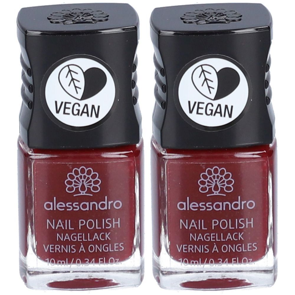 ALESSANDRO nagellak 26 Velvet Red Duo