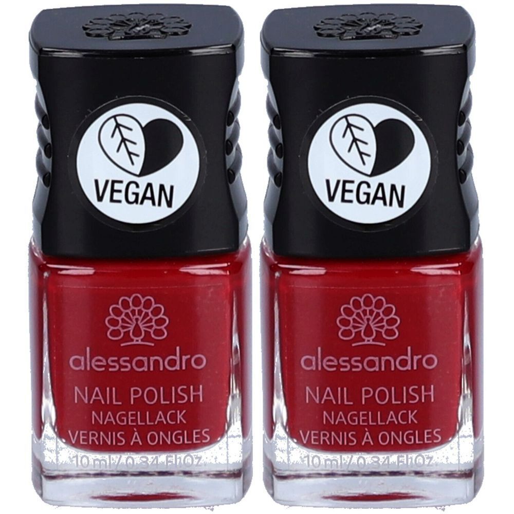 ALESSANDRO Nagellak N°906 Red Illusion Duo