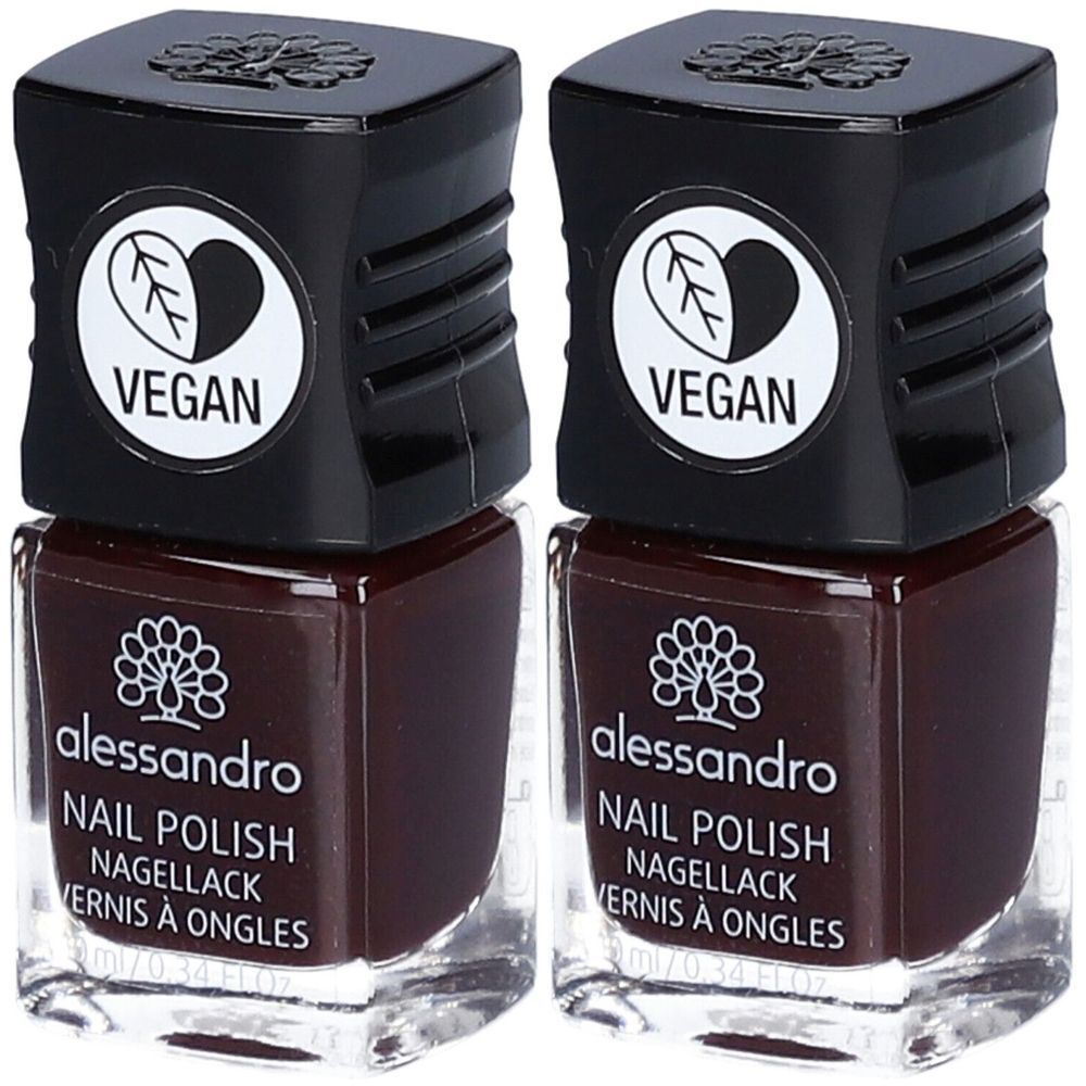 ALESSANDRO Nagellak N°905 Rouge Noir Duo