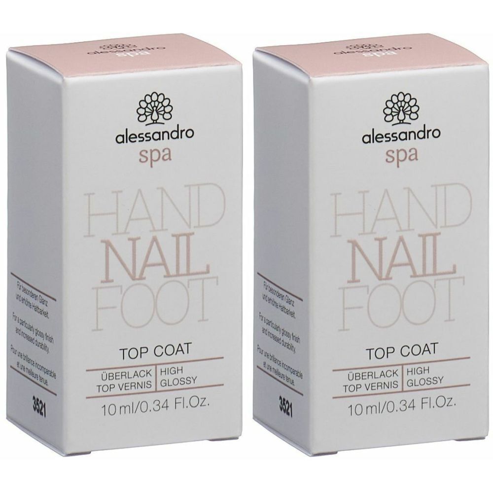 ALESSANDRO Spa Top Coat Duo