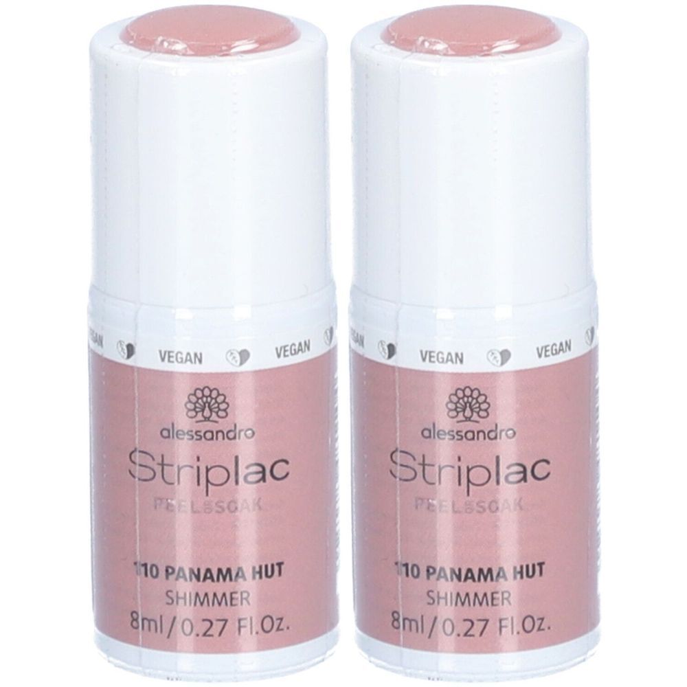 ALESSANDRO Striplac Végan - Peel or Soak Nagellak N°110 Panama Hut