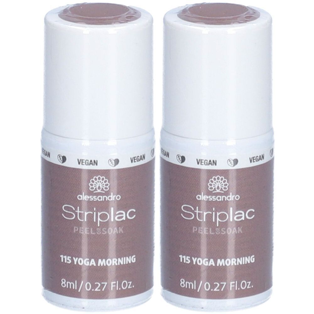 ALESSANDRO Striplac Vegan - Peel or Soak Nagellak N°115 Yoga Morning
