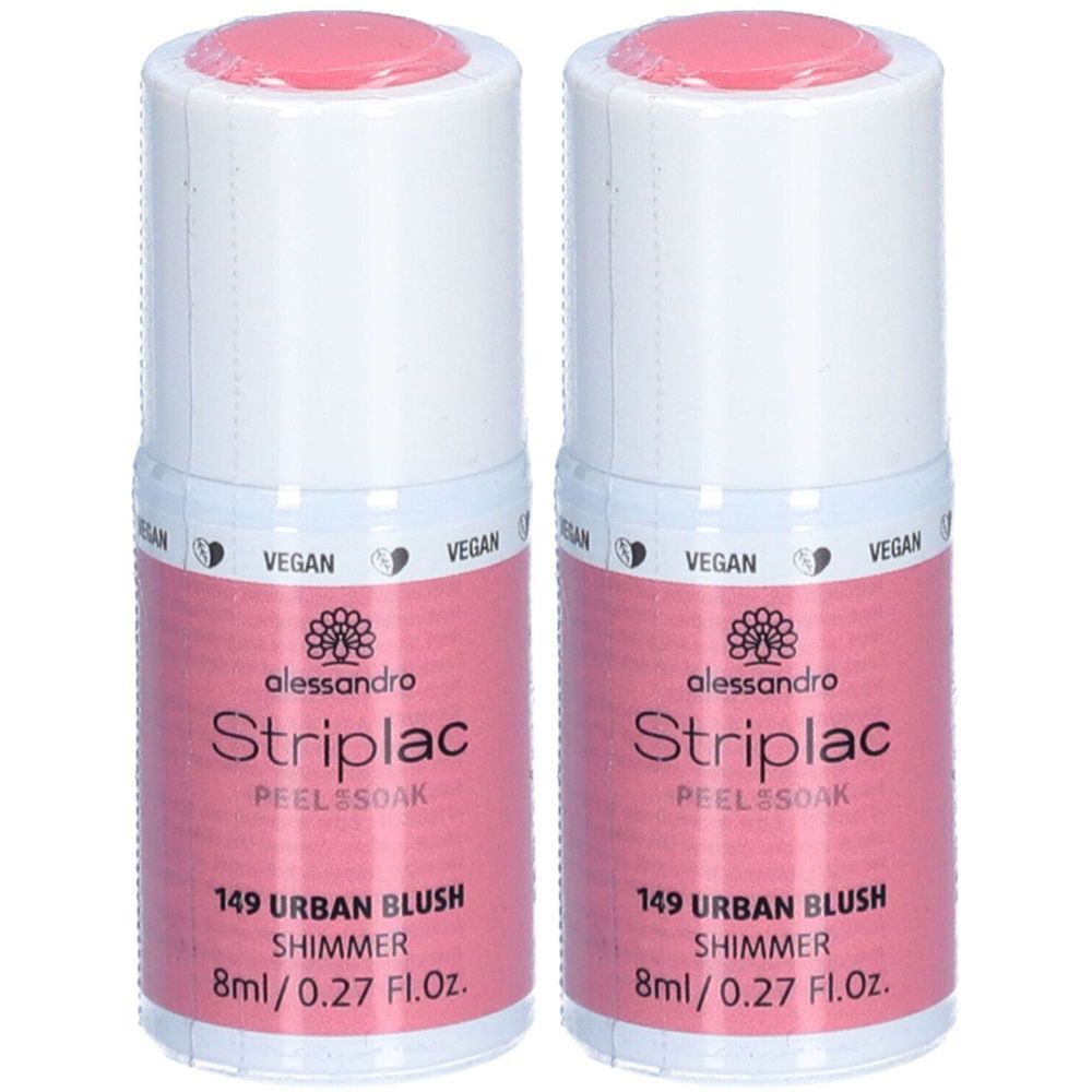 ALESSANDRO Striplac Végan - Peel or Soak Nagellak N°149 Urban Blush