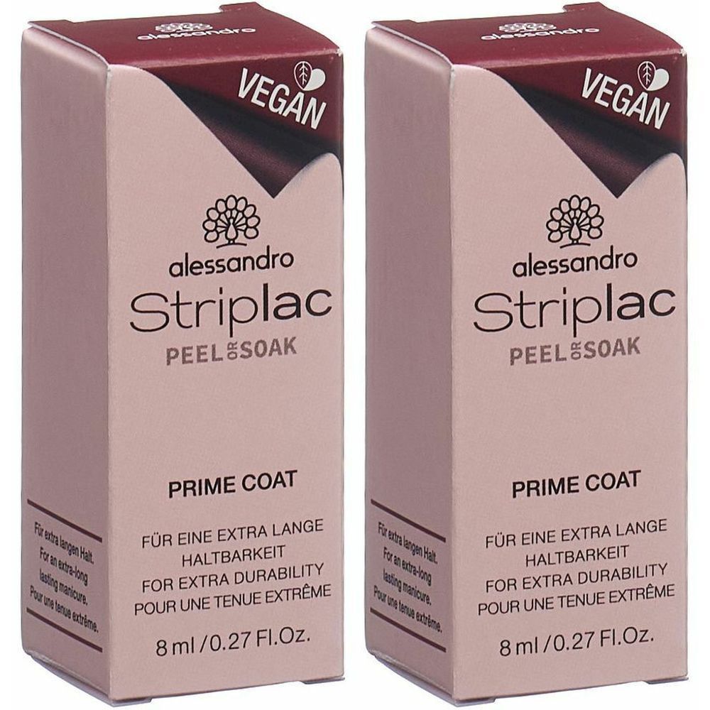 ALESSANDRO Striplac Végan - Peel or soak - Primer - Pour une fixation extrême