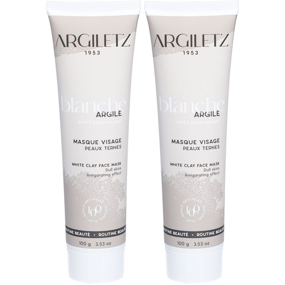ARGILETZ Masque argile blanche visage
