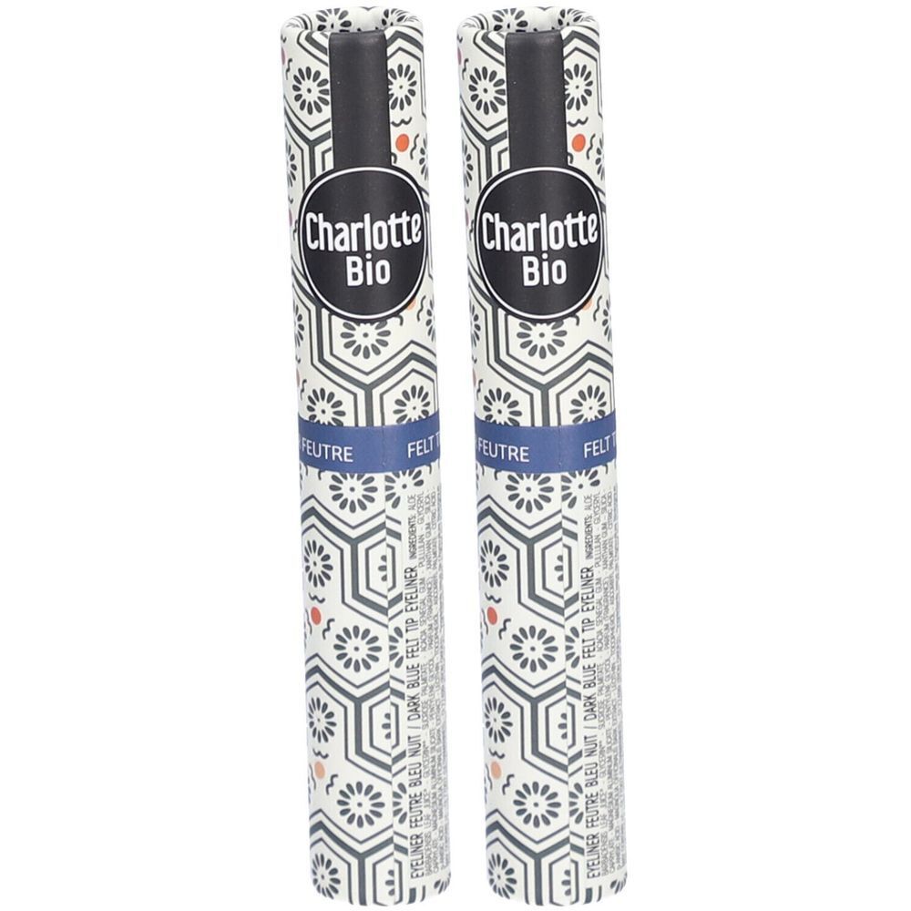 Charlotte Bio L’eyeliner feutre BIO Bleu Nuit