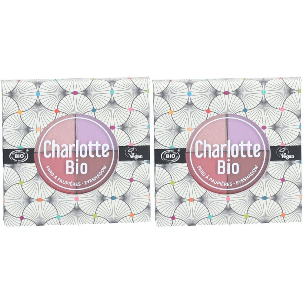 Charlotte Bio La Palette de 4 Fards à Paupières BIO - Luxury
