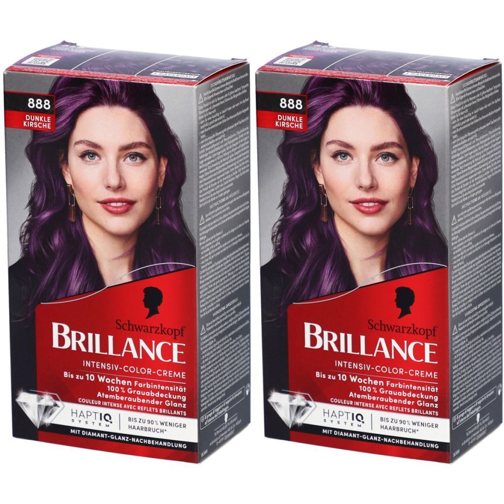 Schwarzkopf Brillance - Haarverf 888 Donkere kers