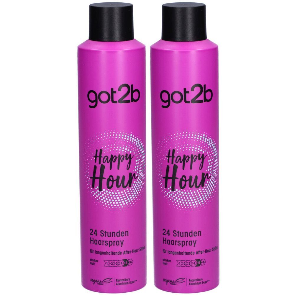 GOT2B Laque coiffante Happy Hour tenue forte