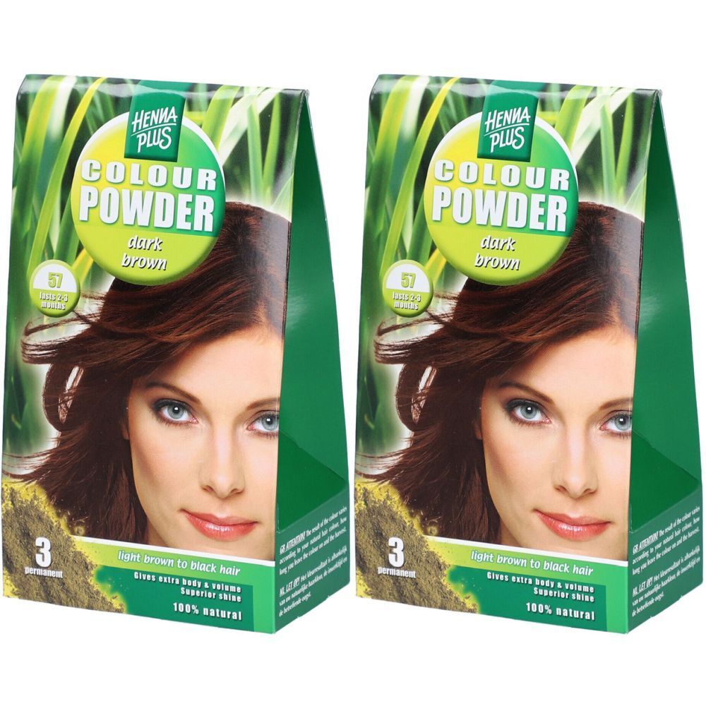 HENNA PLUS Kleurpoeder 57 Bruin