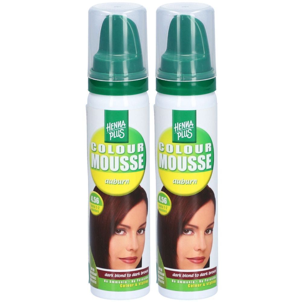 HENNA PLUS Kleurmousse 4,56 Auburn