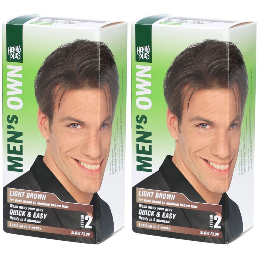 HENNA PLUS Man's Own Licht Bruin