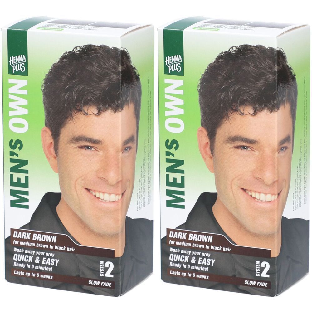 Men's Own Coloration Capillaire Châtain Foncé