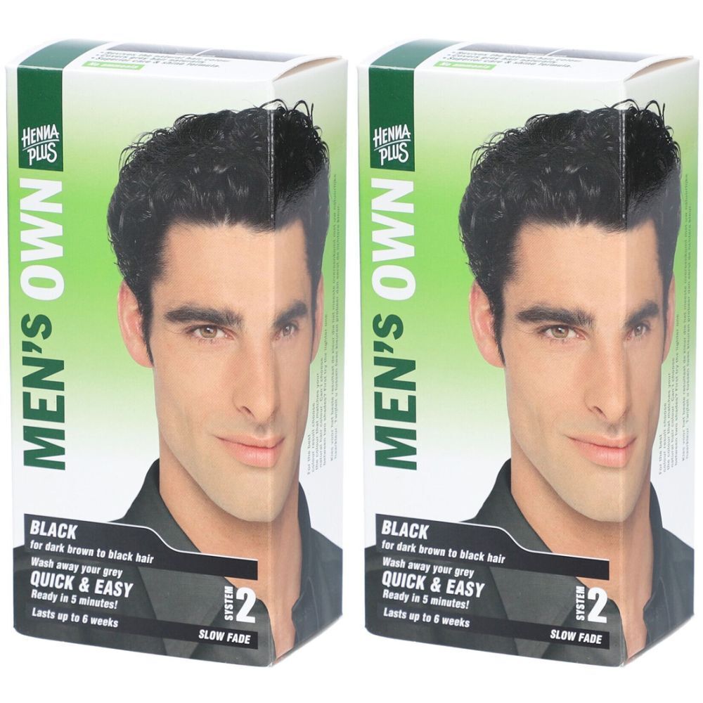 HENNA PLUS Mens Own Syst2 noir