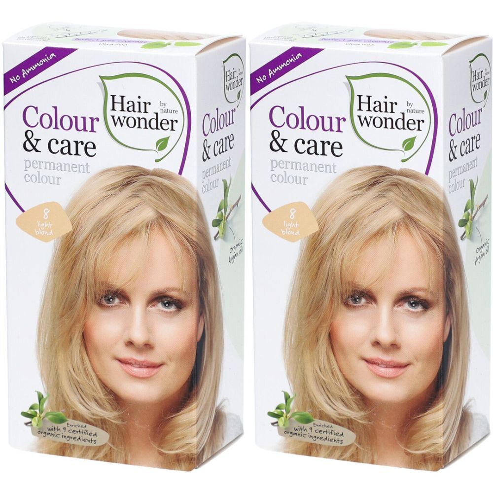 HENNA Hairwonder Colour & Care 8 blond clair